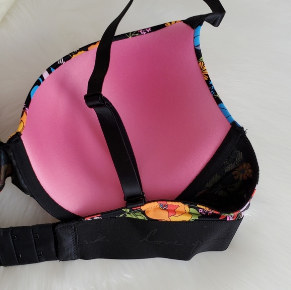 VICTORIA'S SECRET PINK PUSH-UP BRA SIZE 36D - Picture 5 of 7